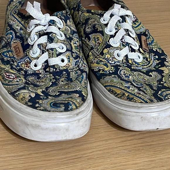 Vans Authentic Paisley Sneakers Women’s Size 6 Low Top - Picture 16 of 16